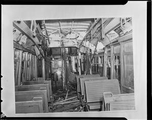 Street car accident, Mattapan Line