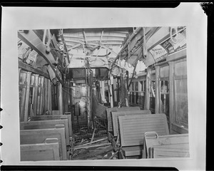 Street car accident, Mattapan Line