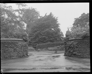 Millionaires' driveways at Newport R.I.
