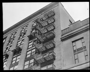 Unique fire escape at 30 State Street