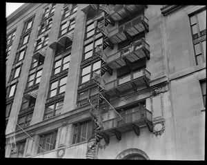 Unique fire escape at 30 State Street