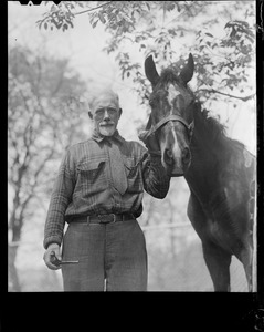 Anthony Thieme and his horse