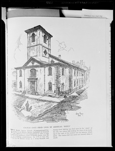 Illustrations from book on Boston