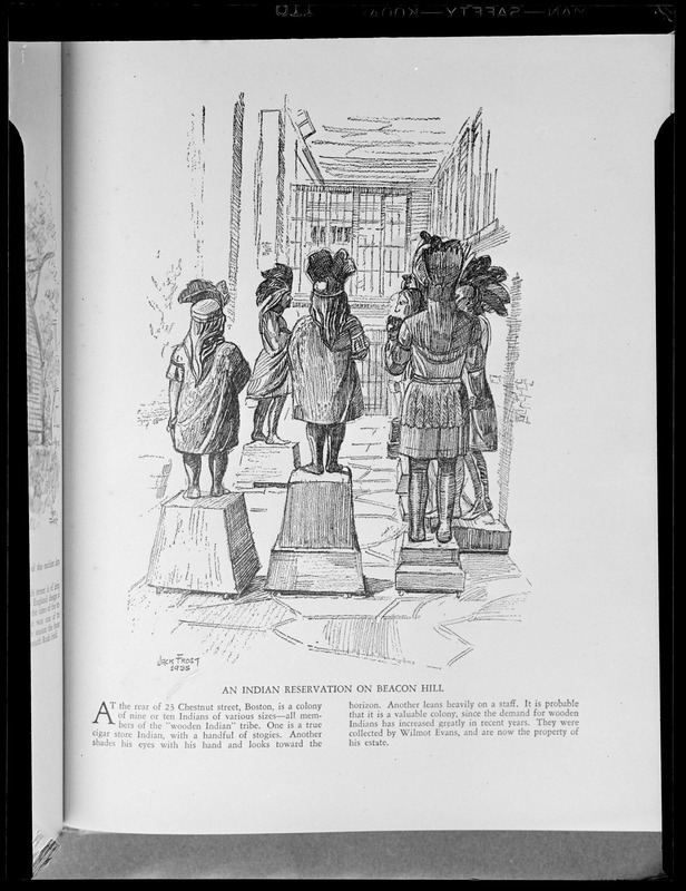 Illustrations from book on Boston