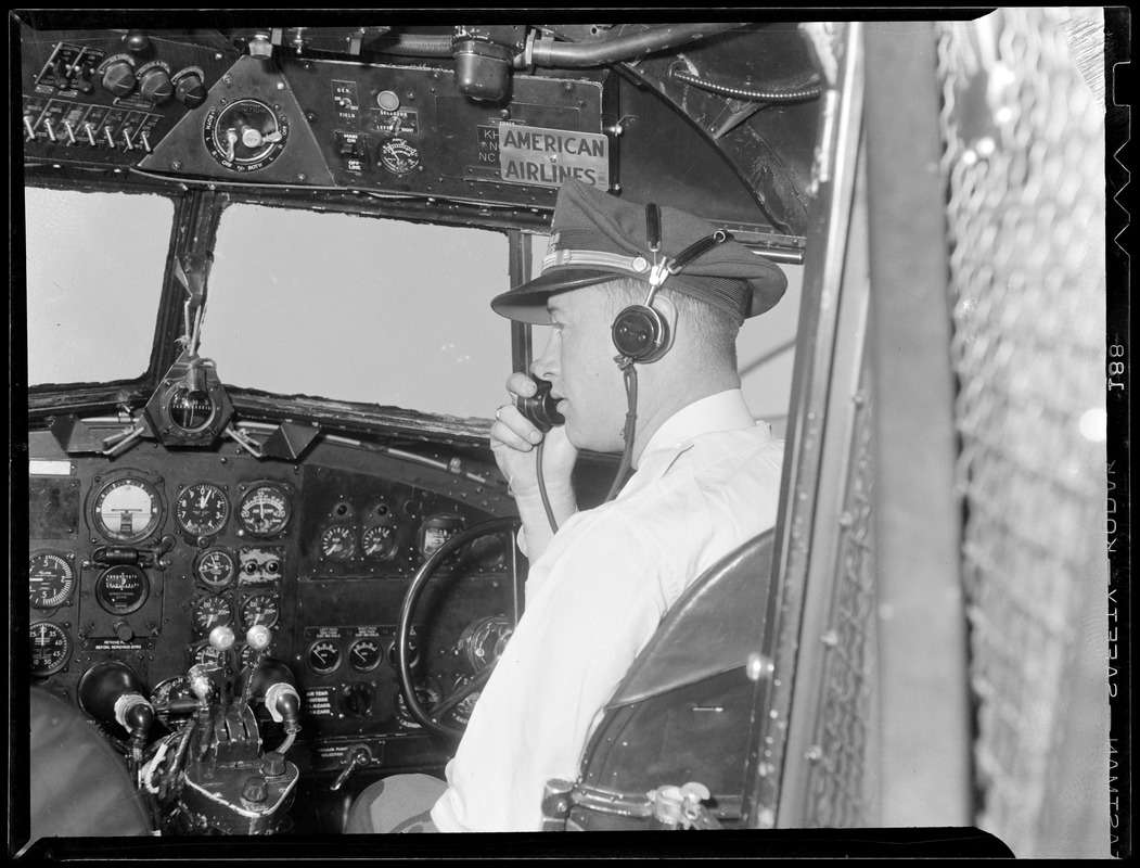 American Airlines cockpit