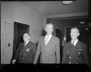 Man with court officers