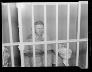 Man in cell