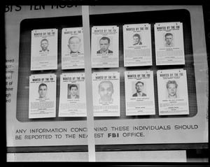 FBI most wanted bulletin board