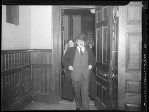 Man leaving D.A.'s office