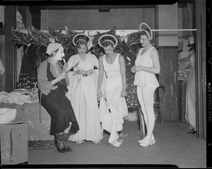 Women in costume, possibly Circus