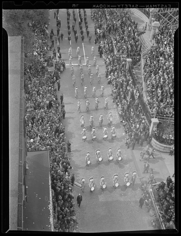 Steep view of the Legion Parade on Beacon St.