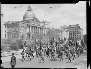 Parade in front of State House