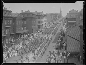 Military parade, Boston