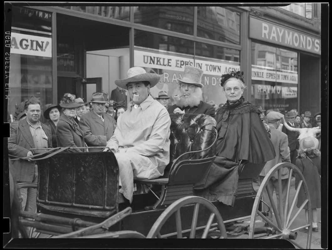 Parade in Boston - Washington St. Raymond department store