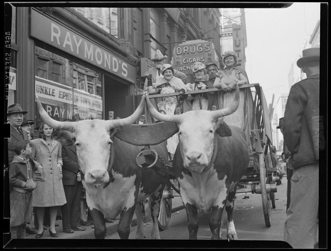 Parade in Boston - Washington St. Raymond department store