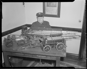 Fireman and model engines