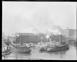 Harbor - tugs. 'Matthew J. Boyle' Boston fireboat