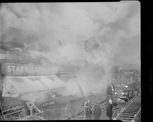 Stark Supply Co. fire near Lenox St., South End