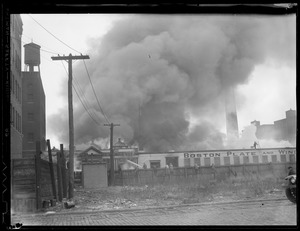 Fire at the Boston Plate Glass Co., South Boston