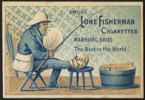Smoke Lone Fisherman Cigarettes, Marburg Bros. The best in the world!