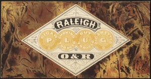 Cigar, smoking tobacco, cut tobacco, cigarettes, Raleigh O&R