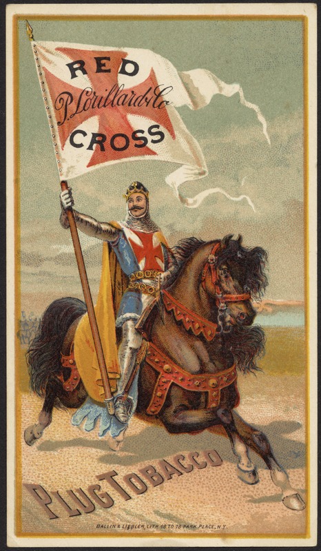 red horse tobacco Red Cross plug tobacco