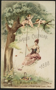 Ladies Calendar 1888