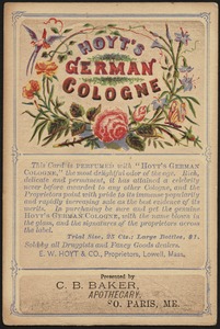 Hoyt's German Cologne