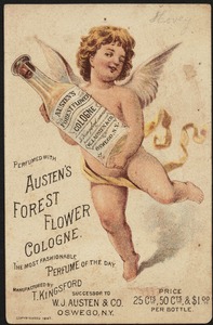 Perfumed with Austen's Forest Flower Cologne. The most fashionable perfume of the day.