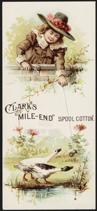 Clark's "Mile-End" spool cotton.