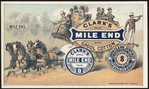 Clark's Mile End Spool Cotton