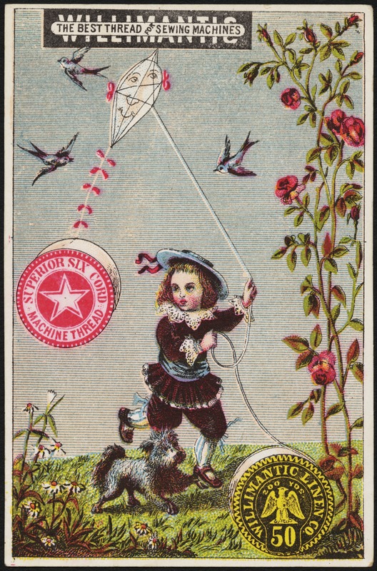 Willimantic Linen Co., 200 yds, 50, the best thread for sewing machines