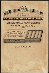 Merrick Thread Co. 60 - Digital Commonwealth