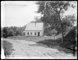 Wachusett Reservoir, Joseph Clish's house, from the north, Boylston, Mass., Jul. 31, 1896