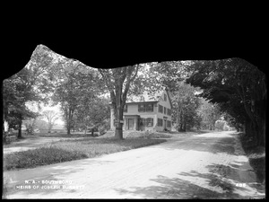 Wachusett Aqueduct, Heirs of Joseph Burnett's house, from the east (sheet No. 11), Southborough, Mass., Aug. 3, 1896