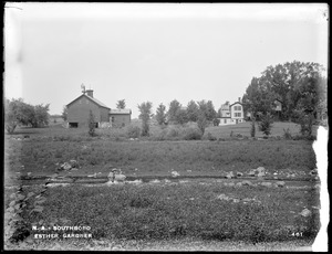 Wachusett Aqueduct, Esther Gardner's house and barn, from the south (sheet No. 11), Southborough, Mass., Aug. 3, 1896