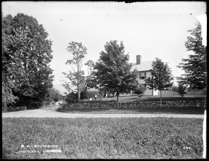 Wachusett Aqueduct, Charles L. Johnson's house and barn, from the north (sheet No. 11), Southborough, Mass., Aug. 4, 1896