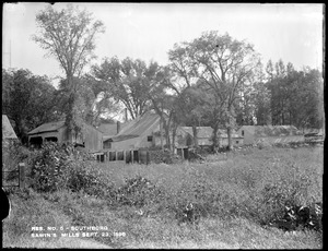 Wachusett Aqueduct, Sawin's Mills, from the northwest, near icehouse (sheet No. 11), Southborough, Mass., Sep. 23, 1896