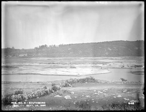 Sudbury Reservoir, Section I, from the west, Southborough, Mass., Sep. 26, 1896