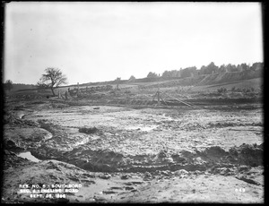 Sudbury Reservoir, Section J, incline road, from the north, Southborough, Mass., Sep. 25, 1896