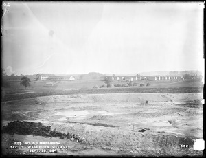 Sudbury Reservoir, Section O, Washburn Village, from the west, Marlborough, Mass., Sep. 25, 1896