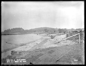 Sudbury Reservoir, arm of Section O, west of road near Howe Brothers, from the south, Marlborough, Mass., Sep. 25, 1896
