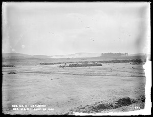 Sudbury Reservoir, Sections M and N, from the north, Marlborough, Mass., Sep. 25, 1896