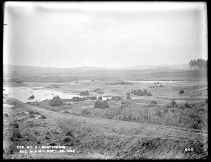 Sudbury Reservoir, Sections M and N, from the east, Southborough, Mass., Sep. 25, 1896