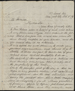 Letter from Fred A. Palmer, [New York, N.Y.], to William Lloyd Garrison, Feb[ruary] 2d [18]79
