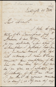 Letter from Patrick Fairbairn, Paddington, to Amos Augustus Phelps, 26 Octr. [1843?]
