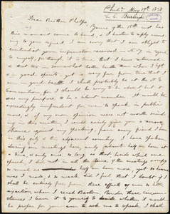 Letter from Charles Calistus Burleigh, Phila., to Amos Augustus Phelps, May 19th 1838