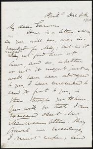 Letter from James Miller M'Kim, Phil[adelphi]a, [Pa.], to William Lloyd Garrison, Dec[ember] 30th [1861]