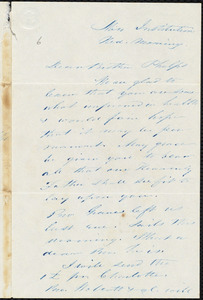 Letter from Julius O. Beardslee, Mico Institution, [Kingston, Jamaica], to Amos Augustus Phelps