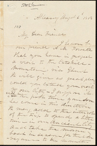 Letter from Lydia Mott, Albany, [N.Y.], to William Lloyd Garrison, August 6th 1858